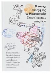 Okładka książki Rzeczy dzieją się w Warszawie