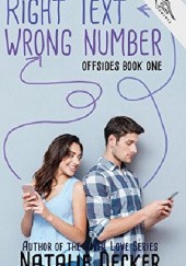 Okładka książki Right Text Wrong Number Natalie Decker