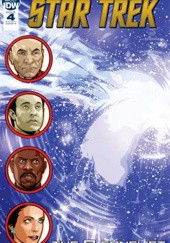 Okładka książki Star Trek: The Q Conflict #4 Scott Tipton