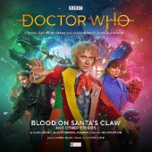 Okładka książki Doctor Who: Blood on Santas Claw and Other Stories Susan Dennom, Nev Fountain, Andrew Lias, Alan Terigo