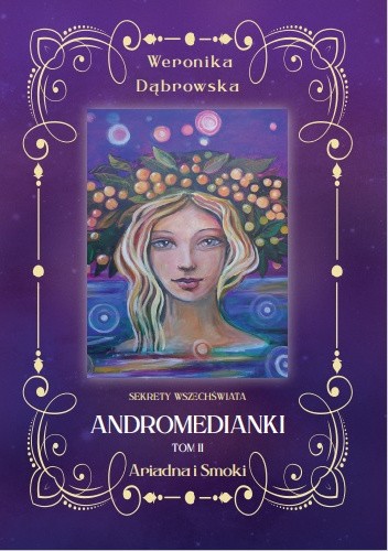 Okładki książek z cyklu Sekrety Wszechświata - Andromedianki