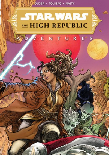 Okładki książek z cyklu The High Republic Adventures