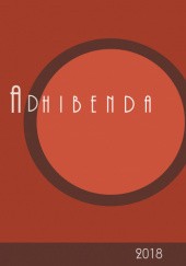 Okładka książki Adhibenda. Rocznik Archiwum Diecezjalnego w Zielonej Górze. Tom V