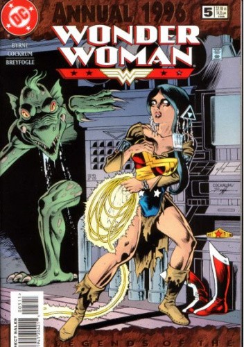 Okładki książek z cyklu Wonder Woman Annual volume 2