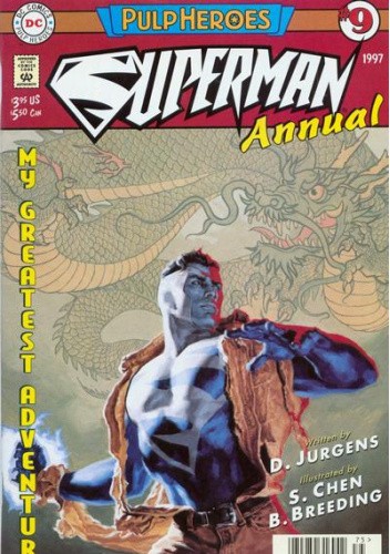Okładki książek z cyklu Superman Annual volume 2