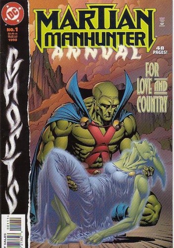 Okładki książek z cyklu Martian Manhunter Annual volume 2