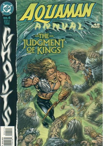 Okładki książek z cyklu Aquaman Annual volume 5