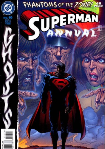 Okładki książek z cyklu Superman Annual volume 2