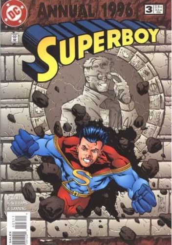 Okładki książek z cyklu Superboy Annual volume 4