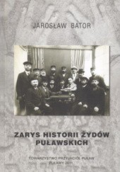 Okładka książki Zarys historii Żydów puławskich Jarosław Bator