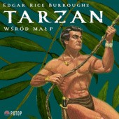 Okładka książki Tarzan wśród małp Edgar Rice Burroughs