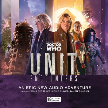 Okładki książek z cyklu Doctor Who - UNIT The New Series 5