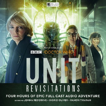 Okładki książek z cyklu Doctor Who - UNIT The New Series 7