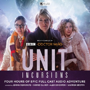 Okładki książek z cyklu Doctor Who - UNIT The New Series 8