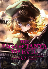 Okładka książki The Saga of Tanya the Evil, Vol. 1 (manga) Shinobu Shinotsuki, Chika Tojo, Carlo Zen