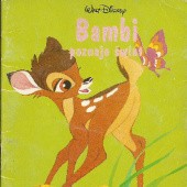 Okładka książki Bambi poznaje świat Walt Disney