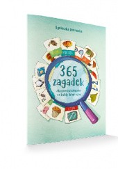Okładka książki 365 zagadek dla przedszkolaków na każdy dzień roku Agnieszka Kornacka