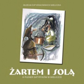 Okładki książek z cyklu Plener satyryków w Wieliczce