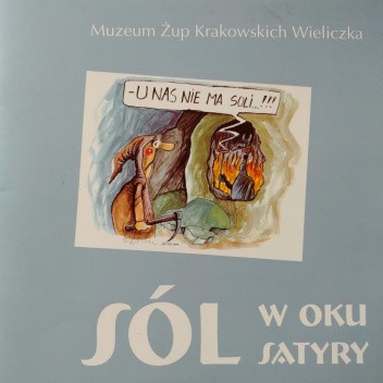 Okładki książek z cyklu Plener satyryków w Wieliczce