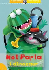 Okładka książki Kot Papla i dinozaur