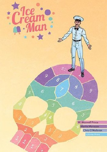 Okładki książek z cyklu Ice Cream Man