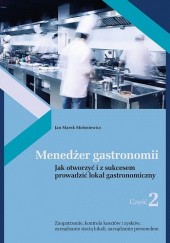 Okładka książki Menedżer gastronomii Jan Marek Mołoniewicz