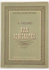 Okładka książki Pan Jowialski Aleksander Fredro