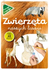 Okładka książki Zwierzęta naszych lasów (zeszyt z kalką) Katarzyna Kopiec-Sekieta