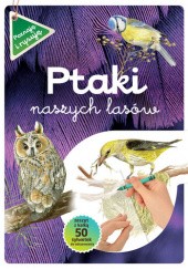 Okładka książki Ptaki naszych lasów (zeszyt z kalką) Katarzyna Kopiec-Sekieta