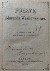 Poezye Edmunda Wasilewskiego