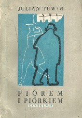 Okładka książki Piórem i piórkiem Julian Tuwim