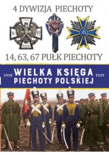 Okładki książek z cyklu Wielka księga piechoty polskiej 1918-1939