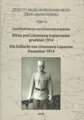 Okładka książki Bitwa pod Limanową-Łapanowem grudzień 1914 Josef Roth baron von Limanowa-Łapanów