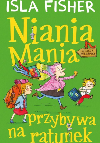 Okładki książek z cyklu Niania Mania