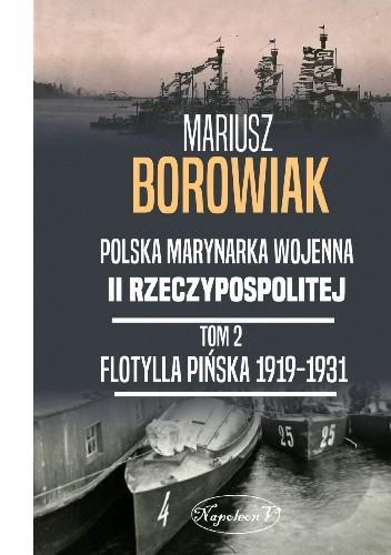 Okładki książek z cyklu Polska Marynarka Wojenna II Rzeczypospolitej