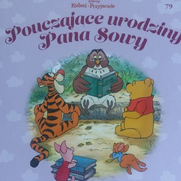 Okładka książki Pouczające urodziny Pana Sowy Małgorzata Strzałkowska