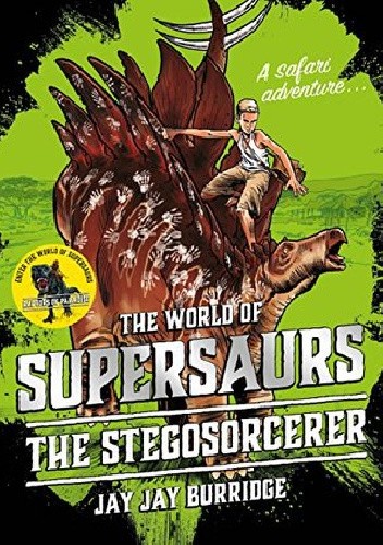 Okładki książek z cyklu Superzaury