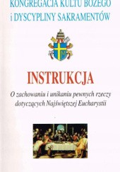 Okładka książki Instrukcja Redemptionis sacramentum 