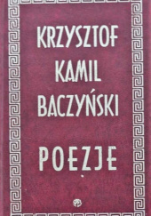 Okładka książki Poezje Krzysztof Kamil Baczyński