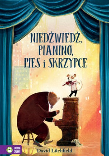 Okładki książek z serii Niedźwiedź i pianino