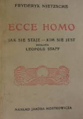 Okładka książki Ecce homo. Jak się staje, kim się jest. Fryderyk Nietzsche