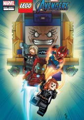 Okładka książki Marvel Lego Avengers Adventure Paul Allor