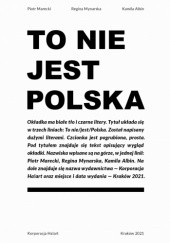 Okładka książki To nie jest Polska