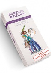Okładka książki Fiszki „Agresja Dziecka” Kamil Nowak, Justyna Rokicka