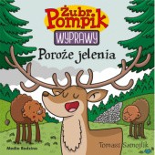 Okładka książki Żubr Pompik. Wyprawy. Poroże jelenia Tomasz Samojlik