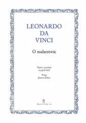 Okładka książki O malarstwie Leonardo da Vinci