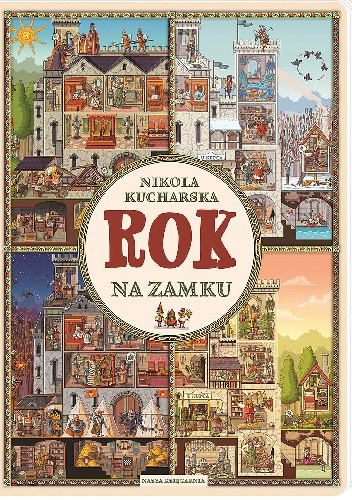 Okładka książki Rok na zamku Nikola Kucharska