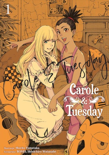Okładki książek z cyklu Carole & Tuesday