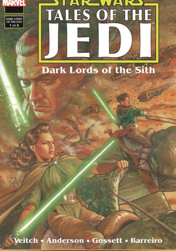 Okładki książek z cyklu Star Wars: Tales of the Jedi