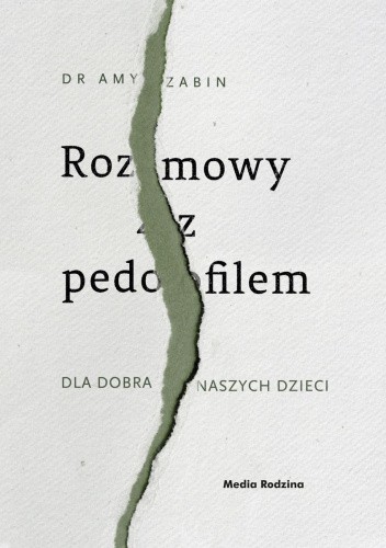 Okładka książki Rozmowy z pedofilem Amy Zabin